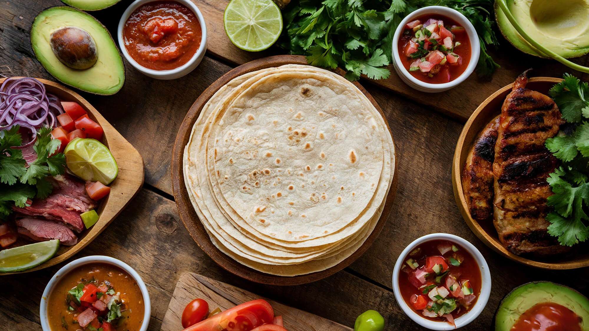 Recipe with tortillas