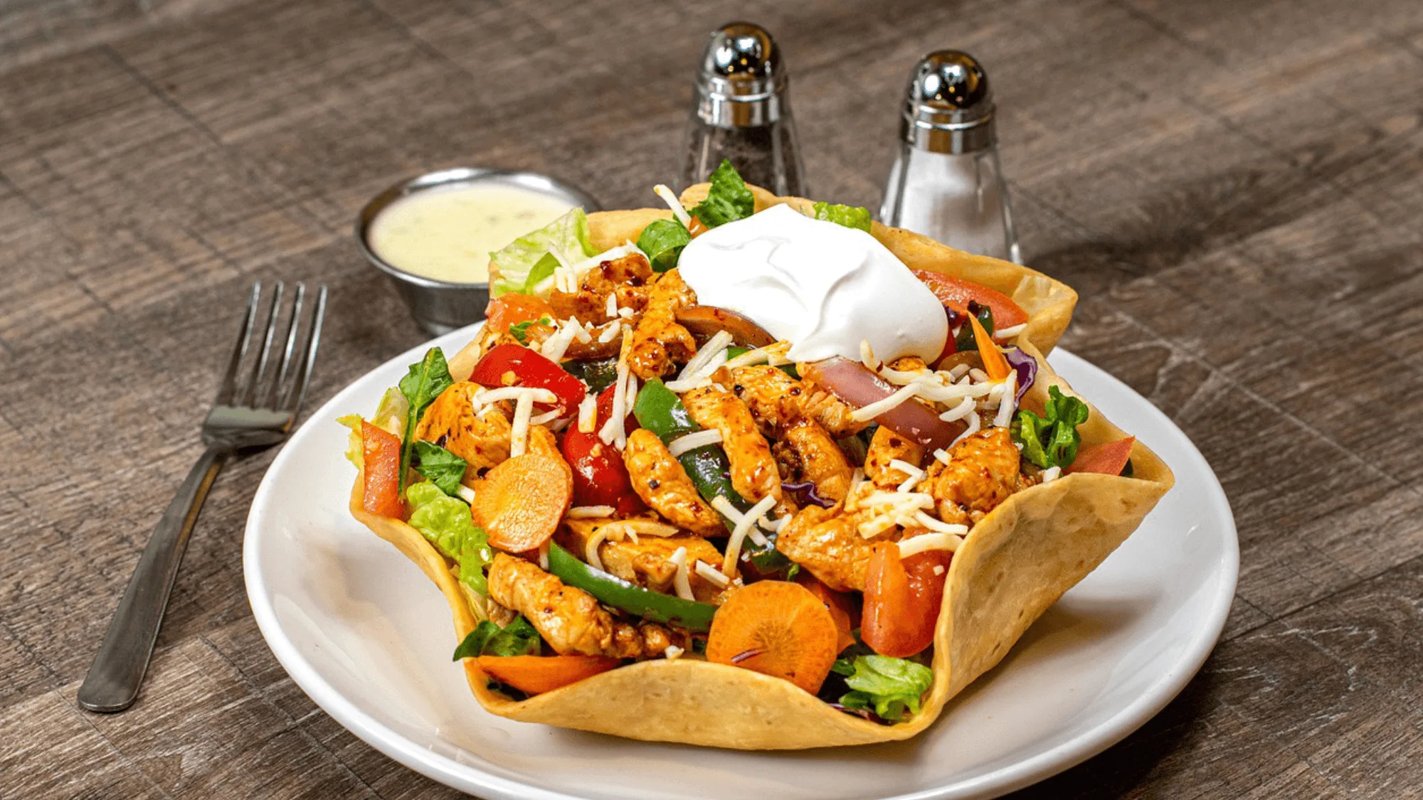Chicken Fajita Salad