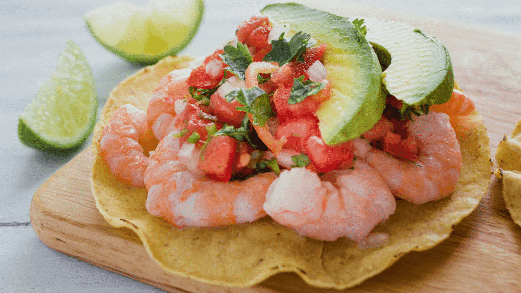 Tostadas de Camarón