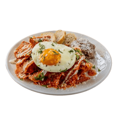 Chilaquiles with Egg