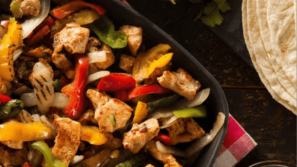 Fajitas de pollo