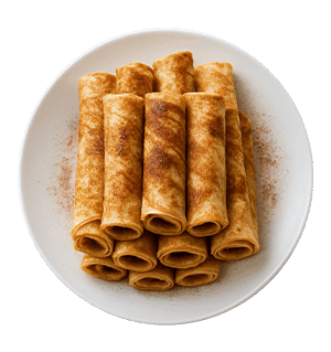 CINNAMON TORTILLA ROLLS