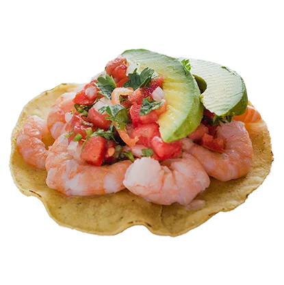 Tostadas de Camarón