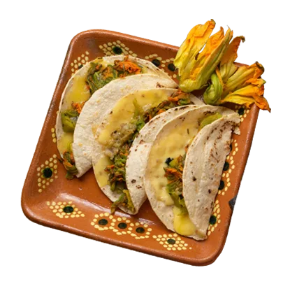 Quesadillas de Flor de Calabaza
