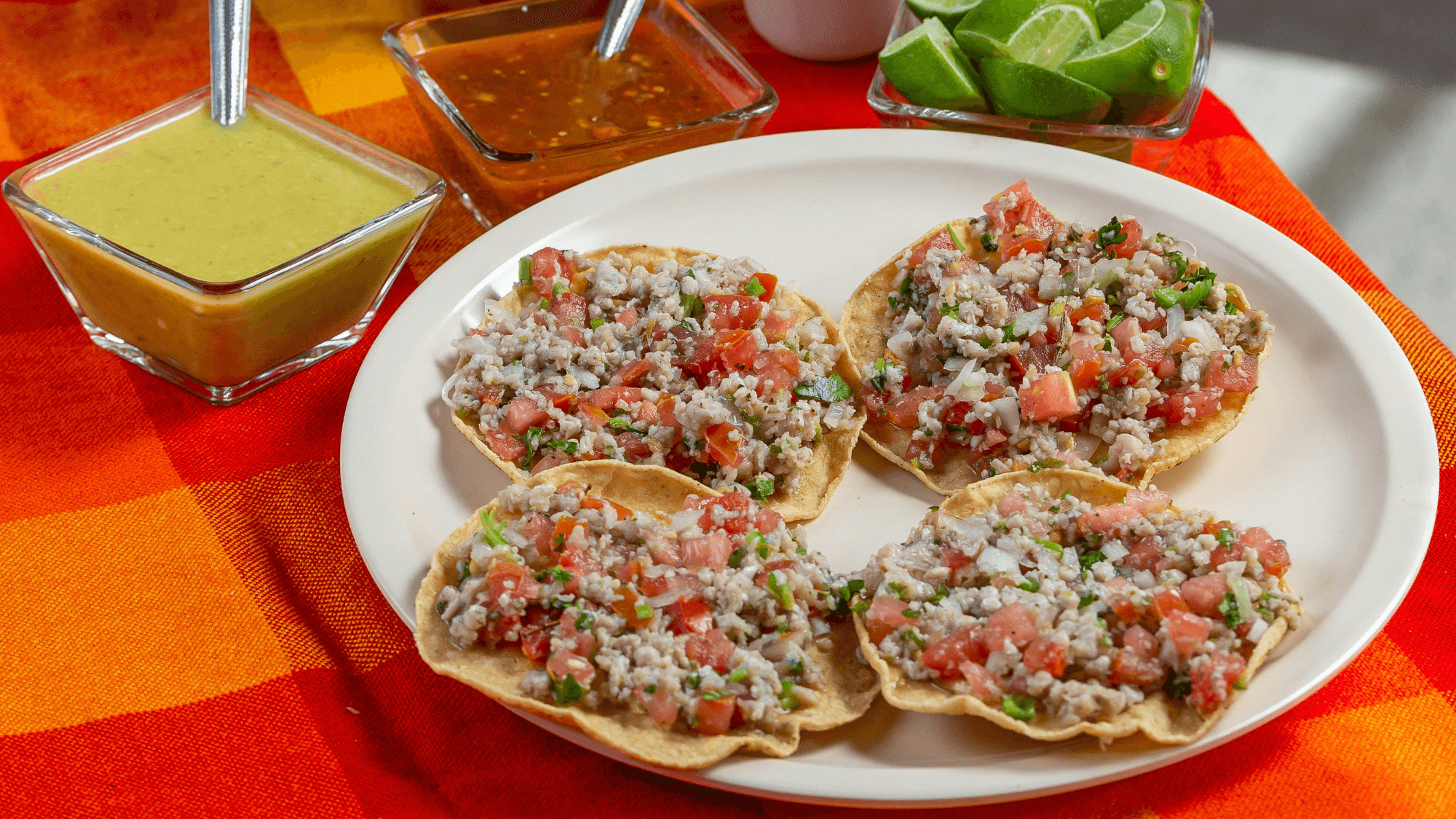 Ceviche Tostadas