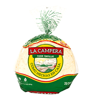 Tortillas de Harina para Fajitas de La Campera Tortilla Factory