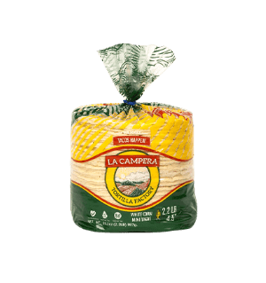 White Corn 4.5″ Taco Tortillas