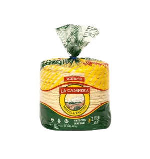White Corn 4.5″ Taco Tortillas