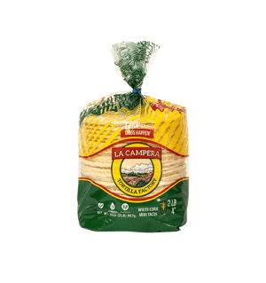 Tortillas de Maíz Blanco para Tacos (4.5″)
